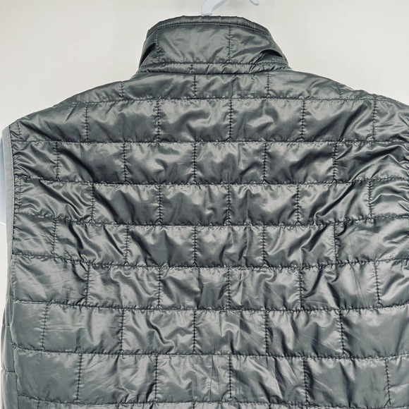 Patagonia Men's Dark Grey Quilted Vest Size Medium - Picture 5 of 12
